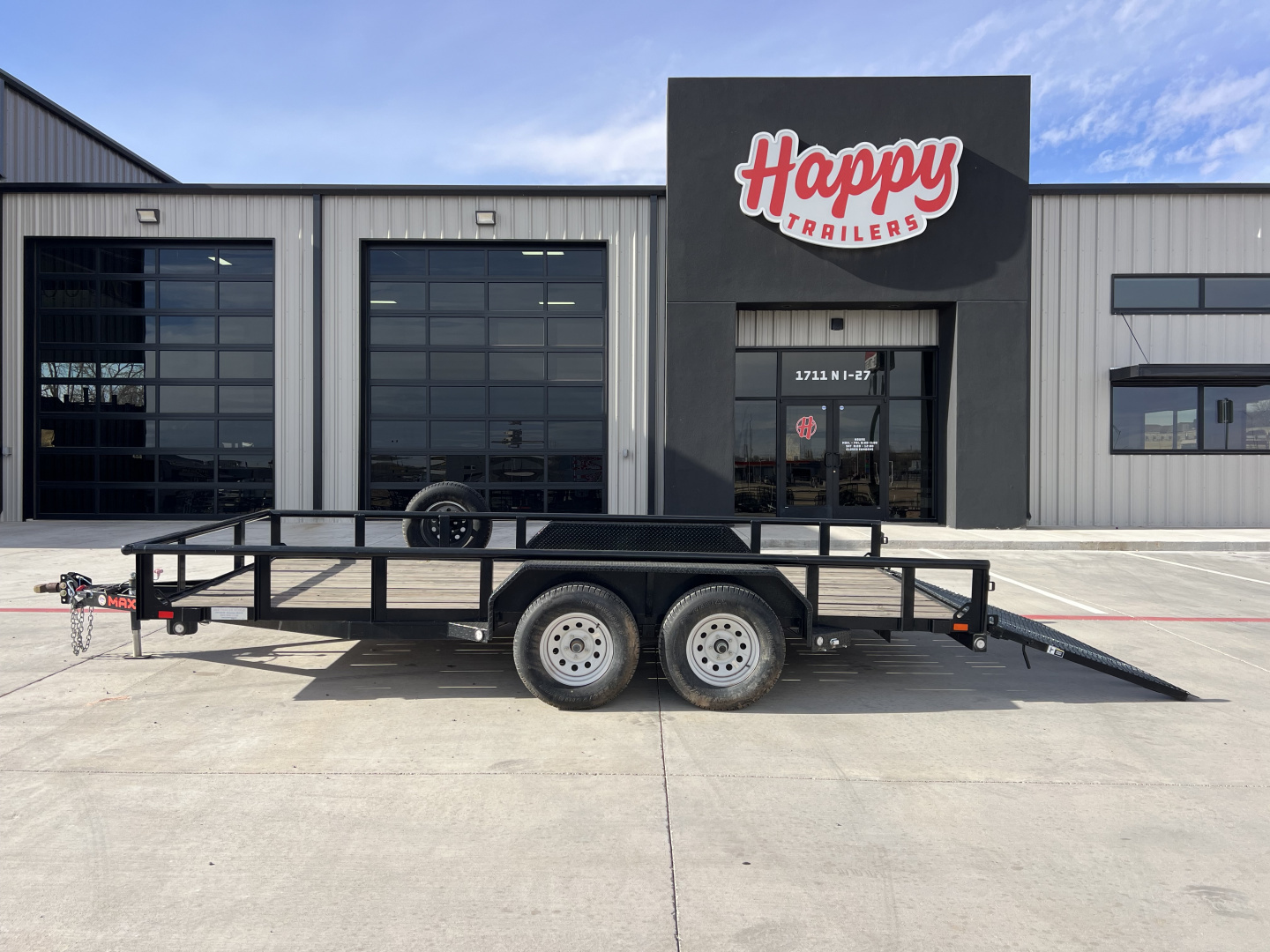 Used 2021 MAXX-D 83”x16’ Utility Trailer