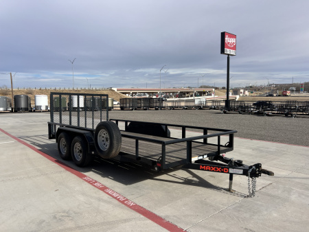 Used 2021 MAXX-D 83”x16’ Utility Trailer