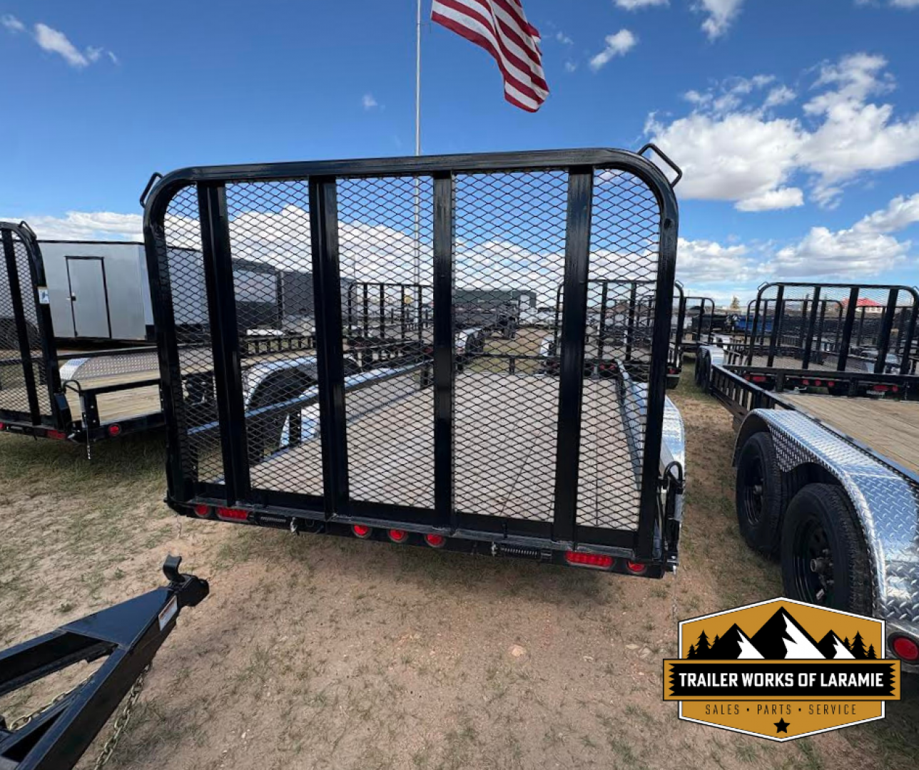 New 2026 PJ Trailers UL 7 X 14 TA Utility Trailer- 83" Deck W/ATV Ramps