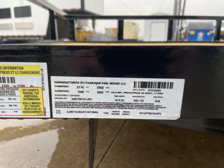 New Lamar 20" Car Hauler Trailer