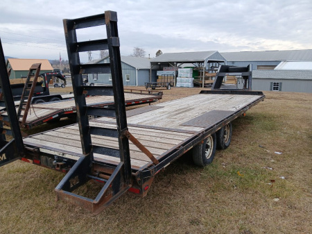 Used 2009 Moritz International FDH HT Flatbed Trailer / 14,500 GVWR / 25'