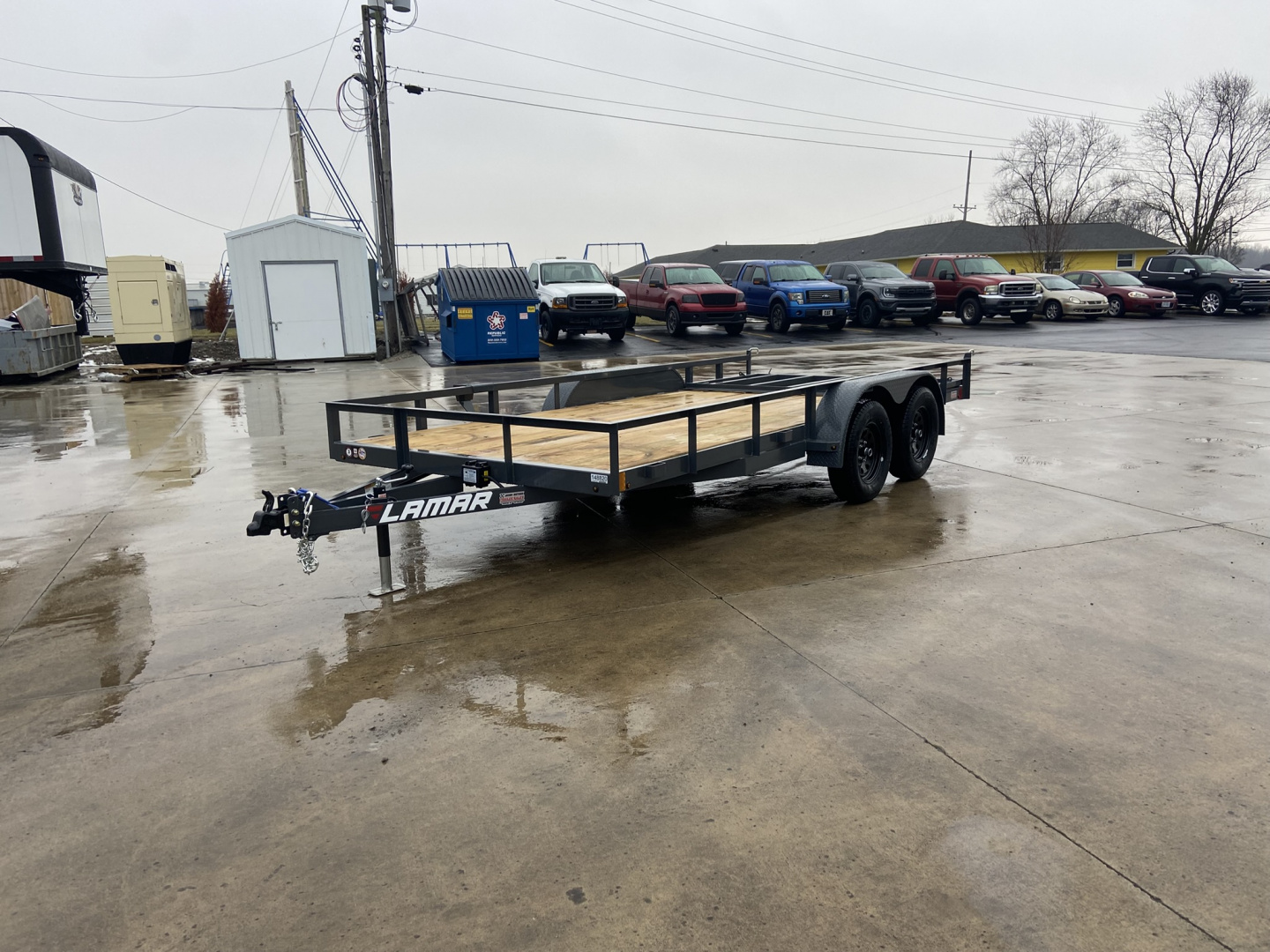 New Lamar 16' Utility Trailer
