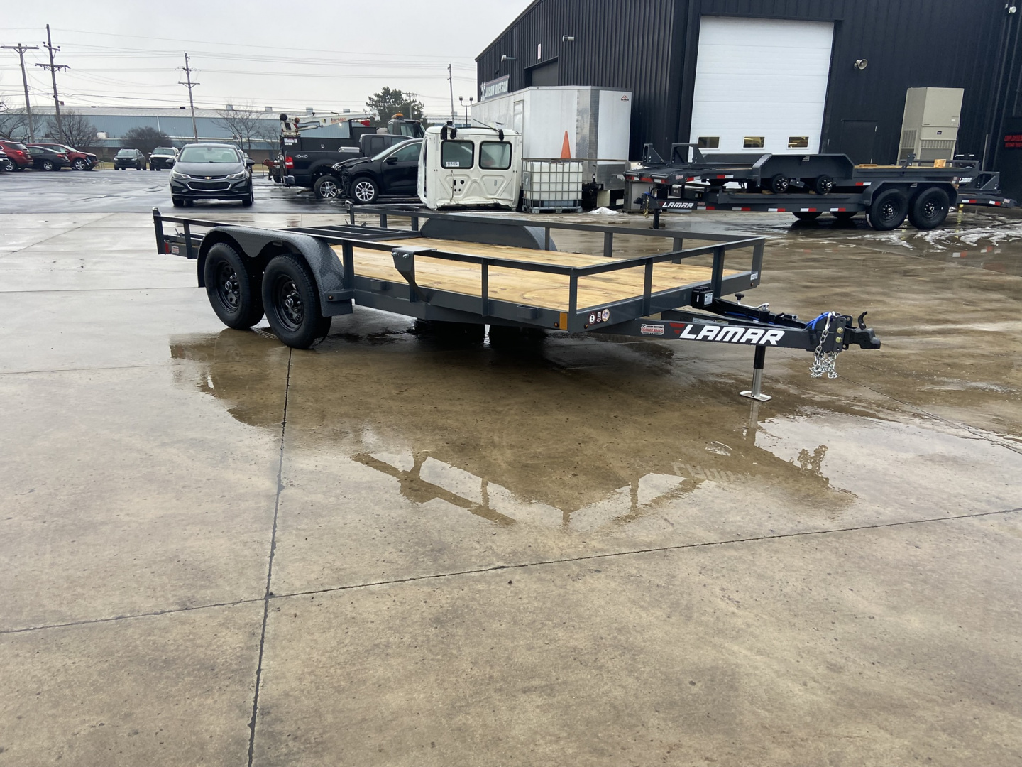 New Lamar 16' Utility Trailer