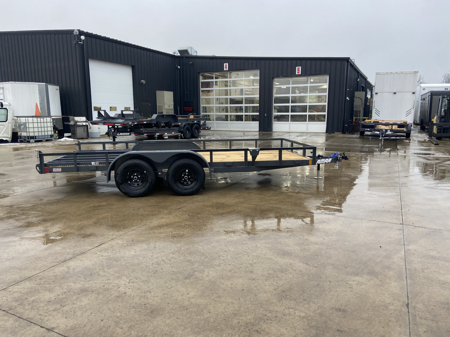 New Lamar 16' Utility Trailer