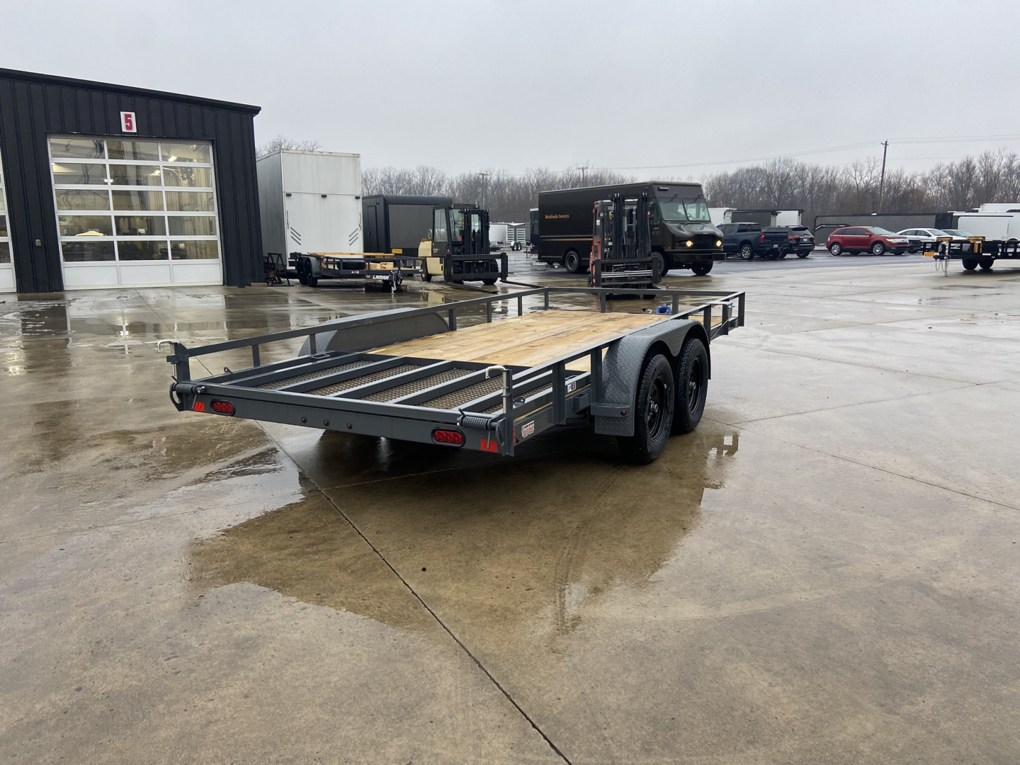 New Lamar 16' Utility Trailer