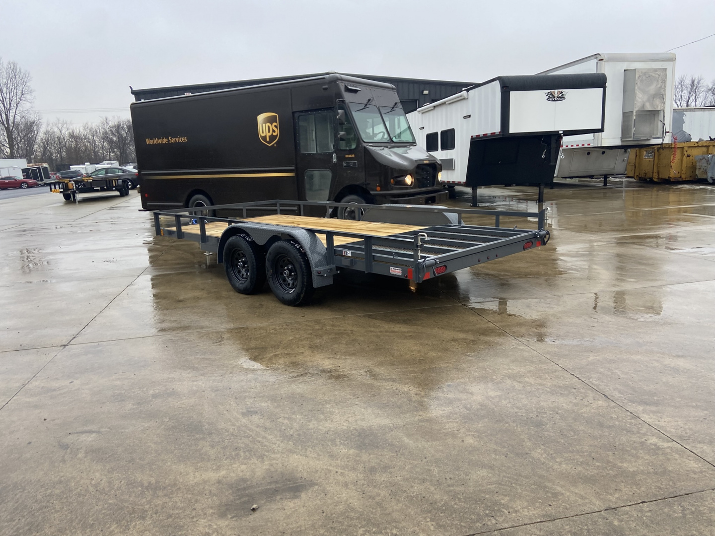 New Lamar 16' Utility Trailer