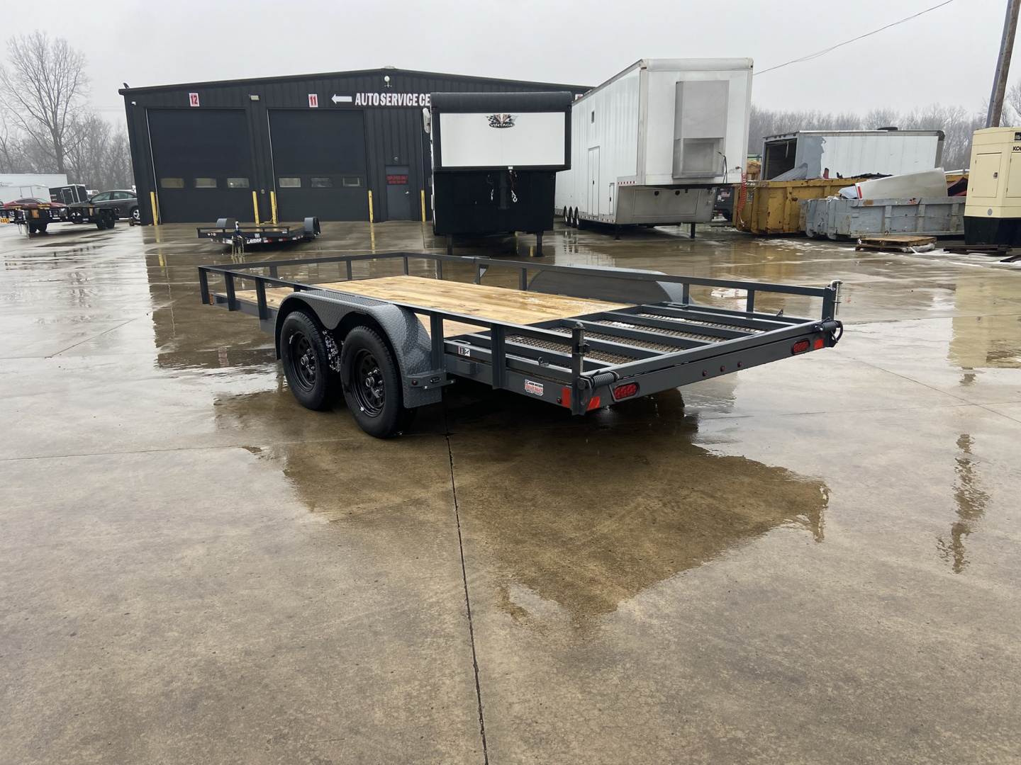 New Lamar 16' Utility Trailer