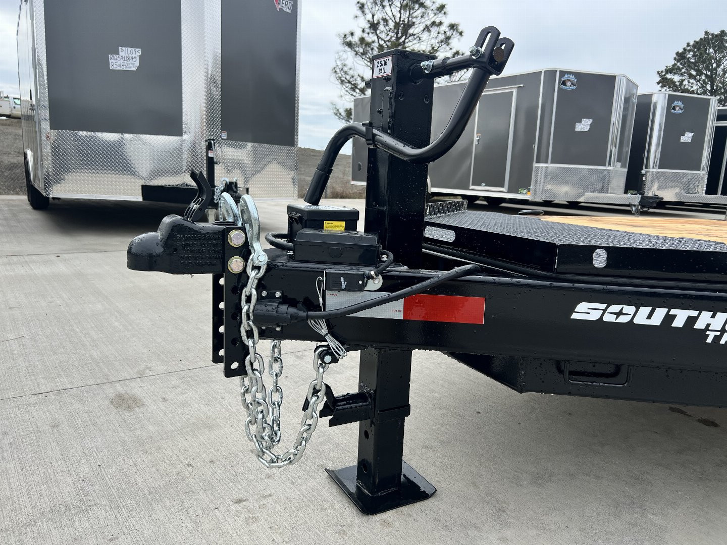 New 2026 Southland 22 ft = 16 ft Tilt + 6 ft flat Gravity Tilt Heavy Duty 14K Trailer