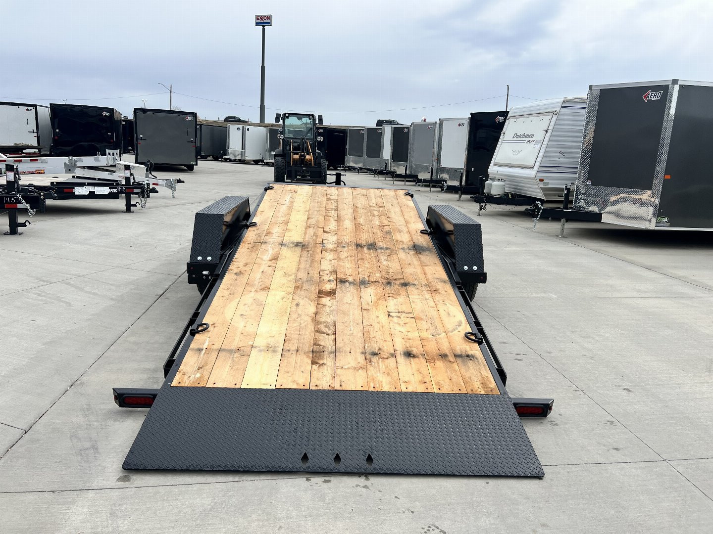 New 2026 Southland 22 ft = 16 ft Tilt + 6 ft flat Gravity Tilt Heavy Duty 14K Trailer