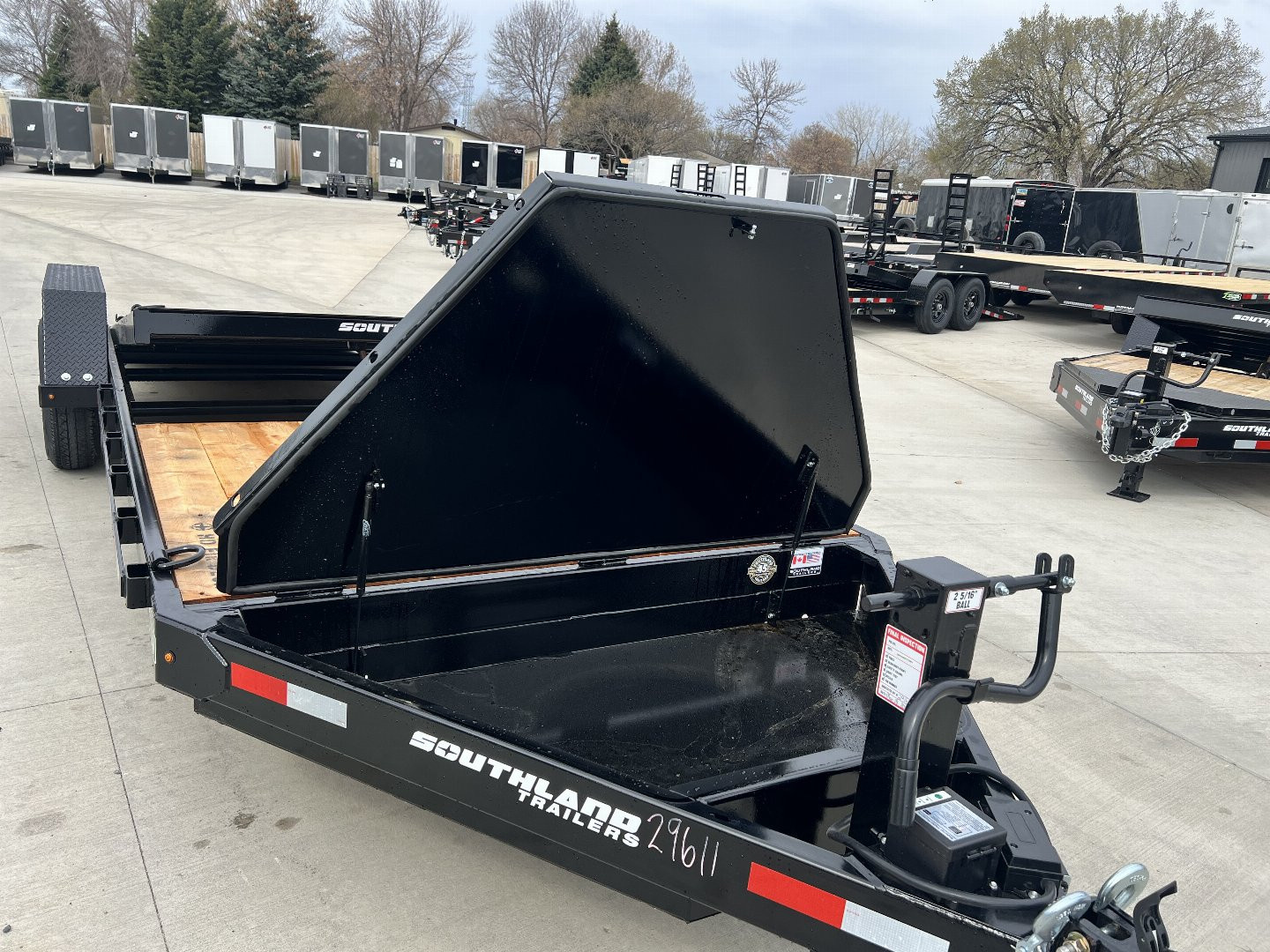New 2026 Southland 22 ft = 16 ft Tilt + 6 ft flat Gravity Tilt Heavy Duty 14K Trailer