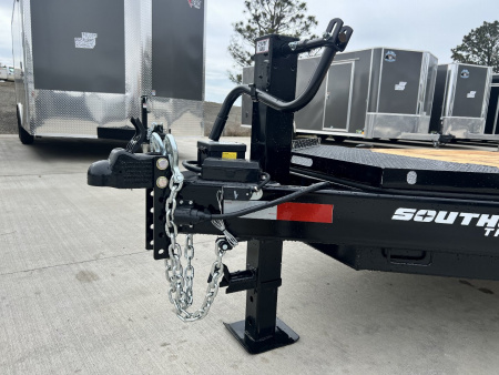 New 2026 Southland 22 ft = 16 ft Tilt + 6 ft flat Gravity Tilt Heavy Duty 14K Trailer