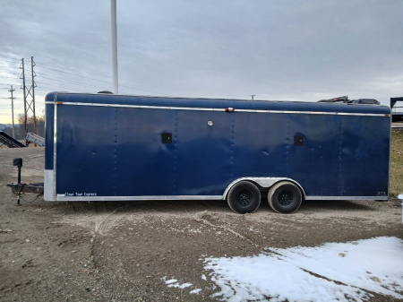 Used 2002 J & L Cargo / Enclosed Trailer / 7000 GVWR / 8.5'x24'