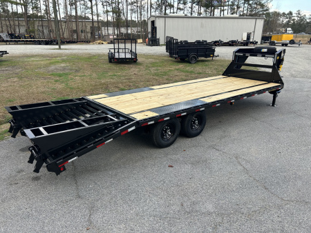 New 2026 Big Tex Trailers 14GN-( 20ft Deck + 5ft Dovetail = 25ft ) Gooseneck Flatbed Trailer