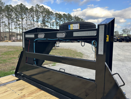 New 2026 Big Tex Trailers 14GN-( 20ft Deck + 5ft Dovetail = 25ft ) Gooseneck Flatbed Trailer