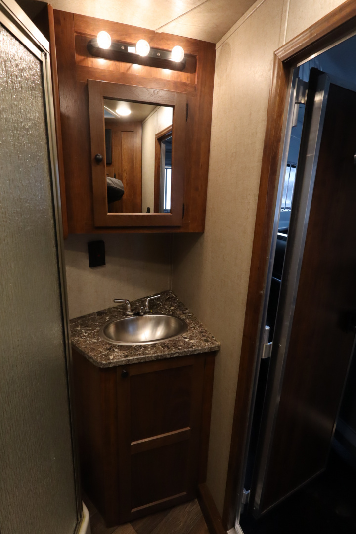 Used 2022 SMC 3 Horse LQ Slide-out Trailer