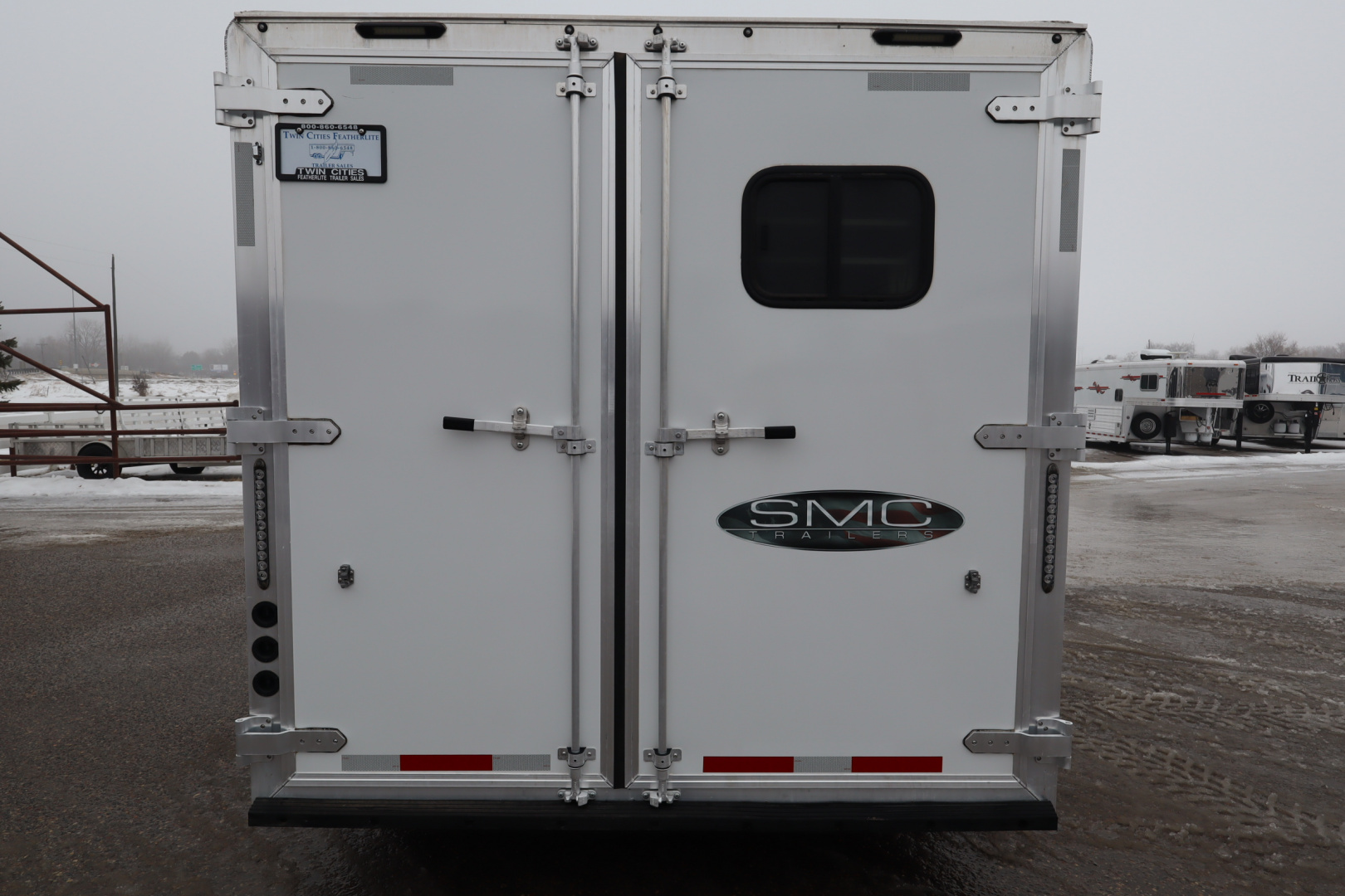 Used 2022 SMC 3 Horse LQ Slide-out Trailer