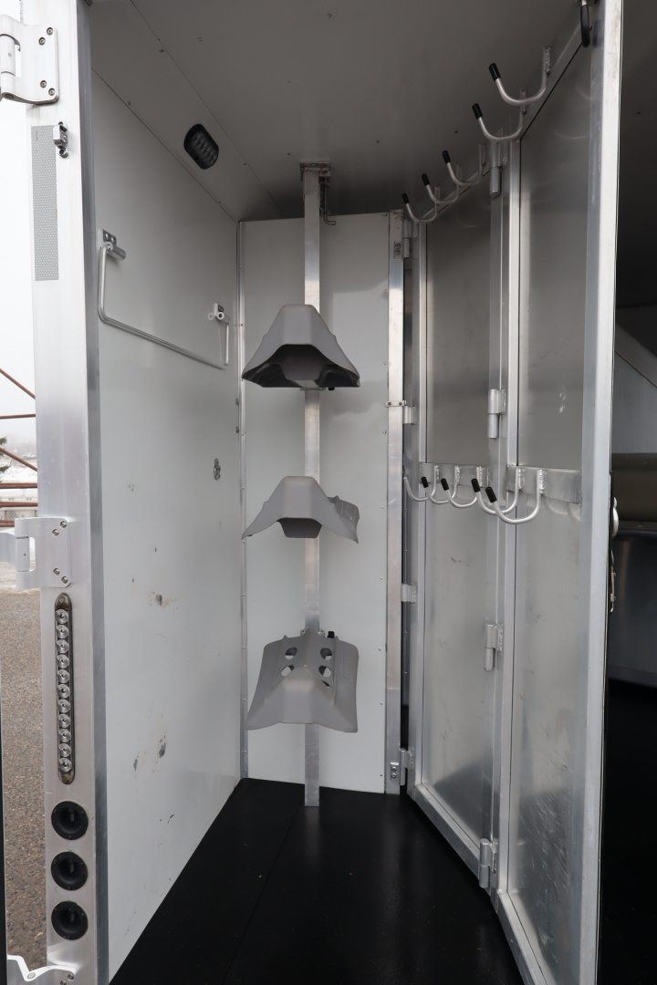 Used 2022 SMC 3 Horse LQ Slide-out Trailer