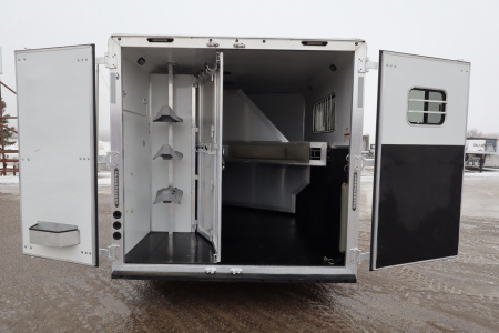 Used 2022 SMC 3 Horse LQ Slide-out Trailer