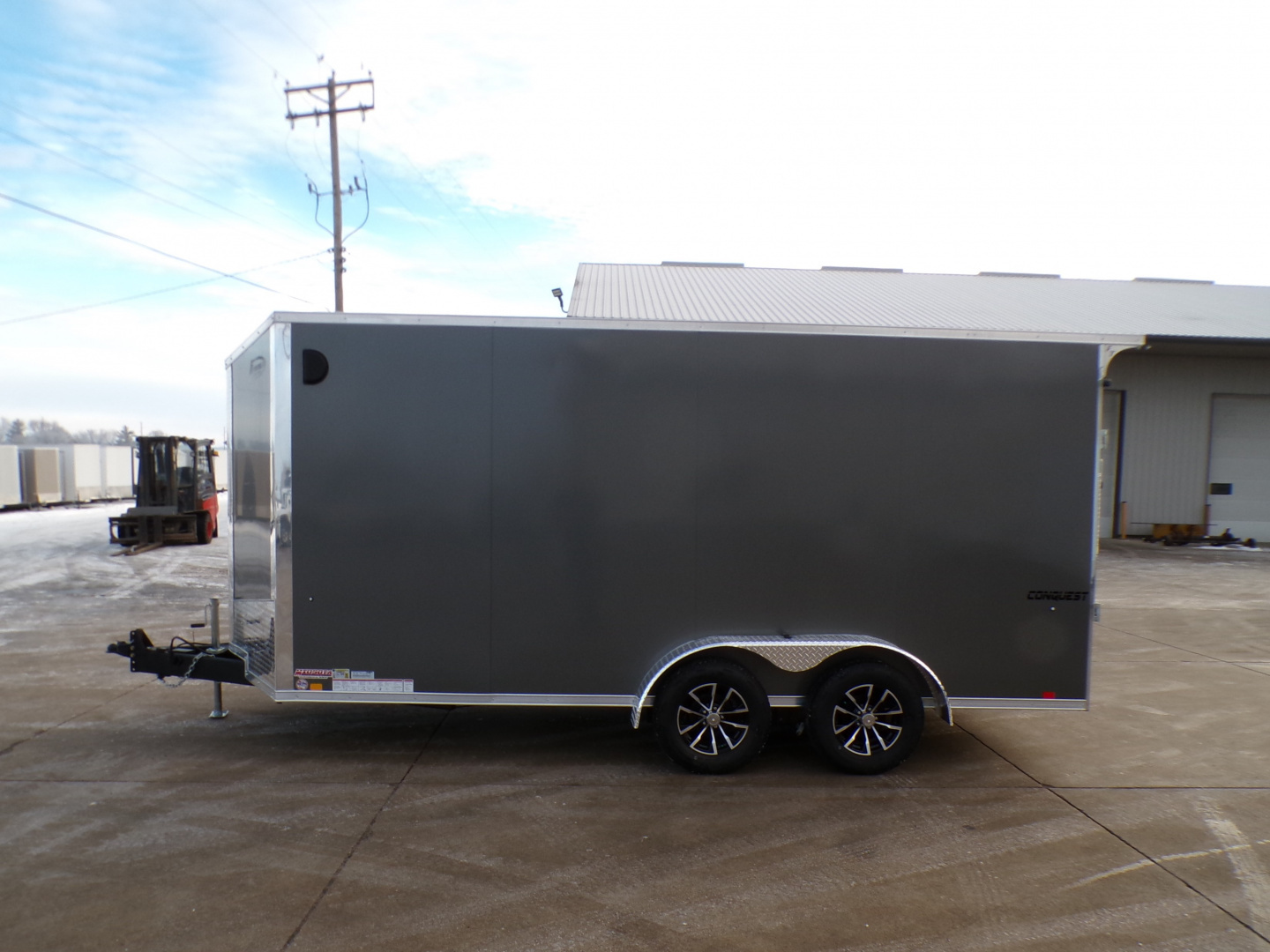 New 2026 Formula Trailers Conquest 7x16 7k Cargo / Enclosed Trailer
