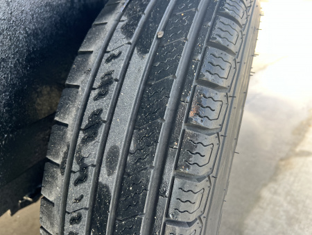 Used 2008 Load Trail 20’ TILT BED flatbed Trailer 2-3500 lb axles=7K, Slide In Ramps