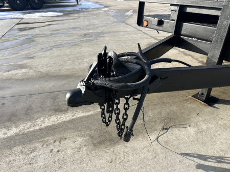 Used 2008 Load Trail 20’ TILT BED flatbed Trailer 2-3500 lb axles=7K, Slide In Ramps