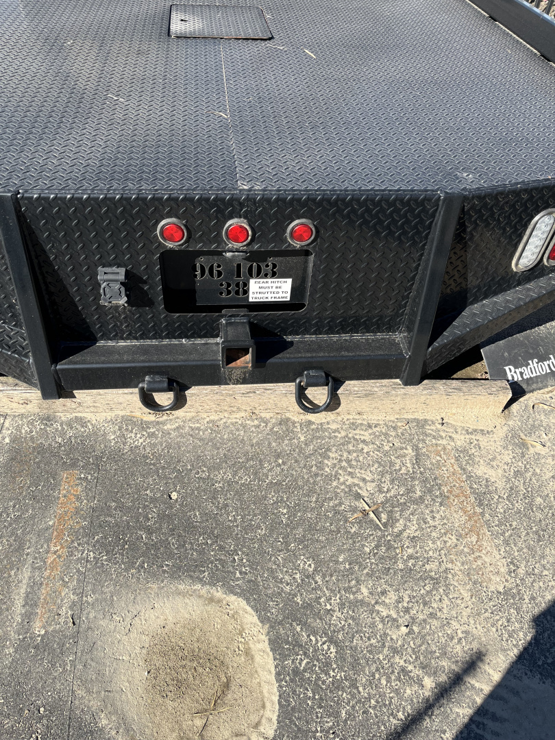 New 2024 Bradford Built STEEL WORKBED Truck Bed