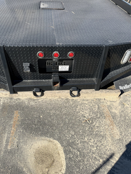 New 2024 Bradford Built STEEL WORKBED Truck Bed