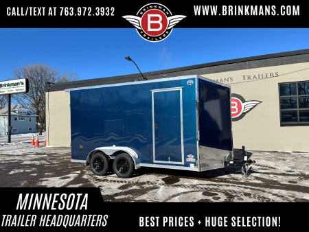 New 2026 Haulin 7X14 Cargo / Enclosed Trailer - RAMP DOOR!