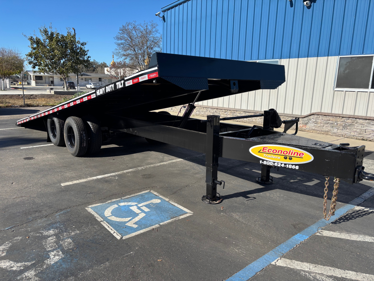 New 2025 Econoline Heavy Duty Tilt Equipment Trailer