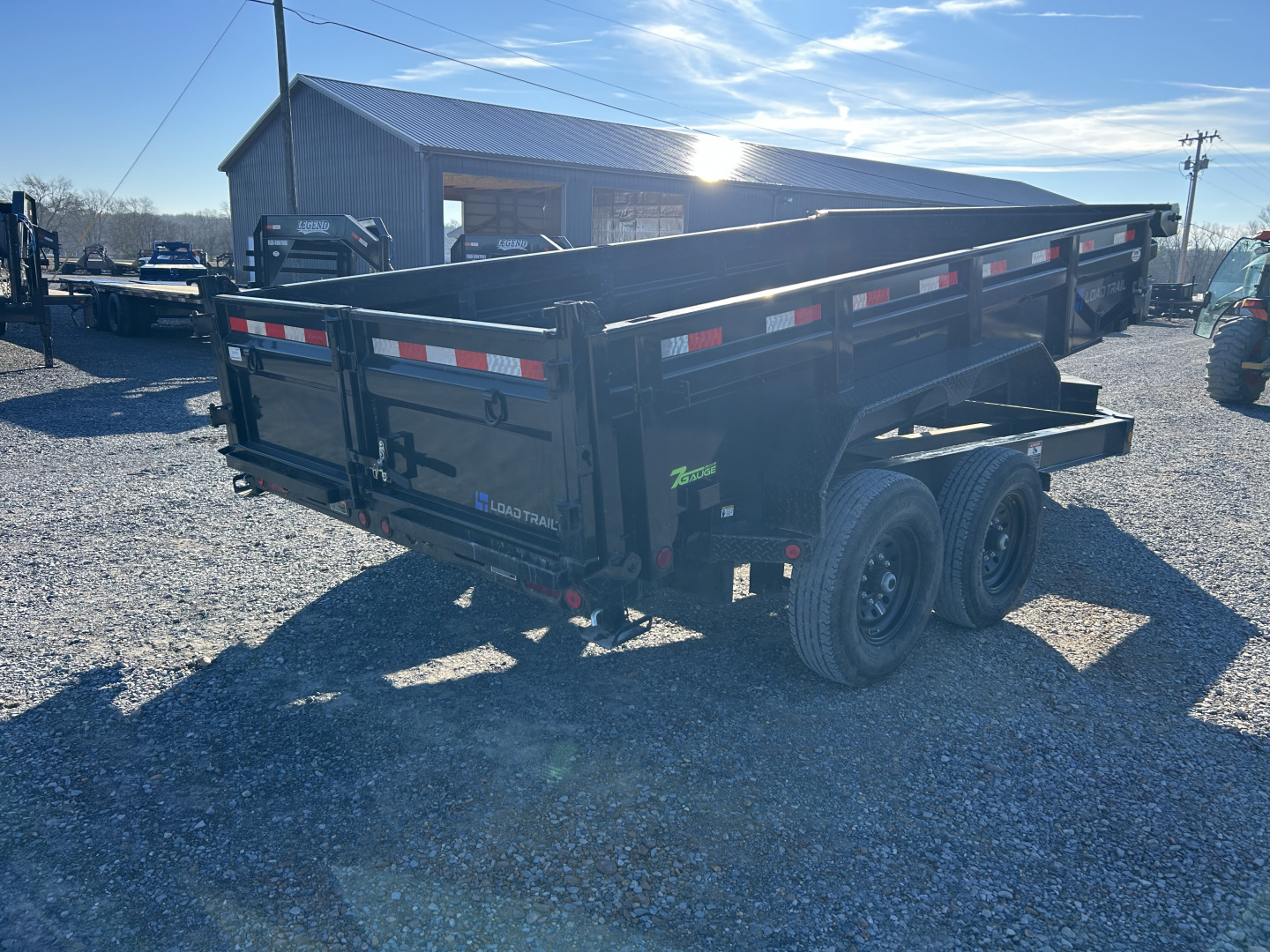 Used 2024 Load Trail 83" x 14' 14k Dump Trailer
