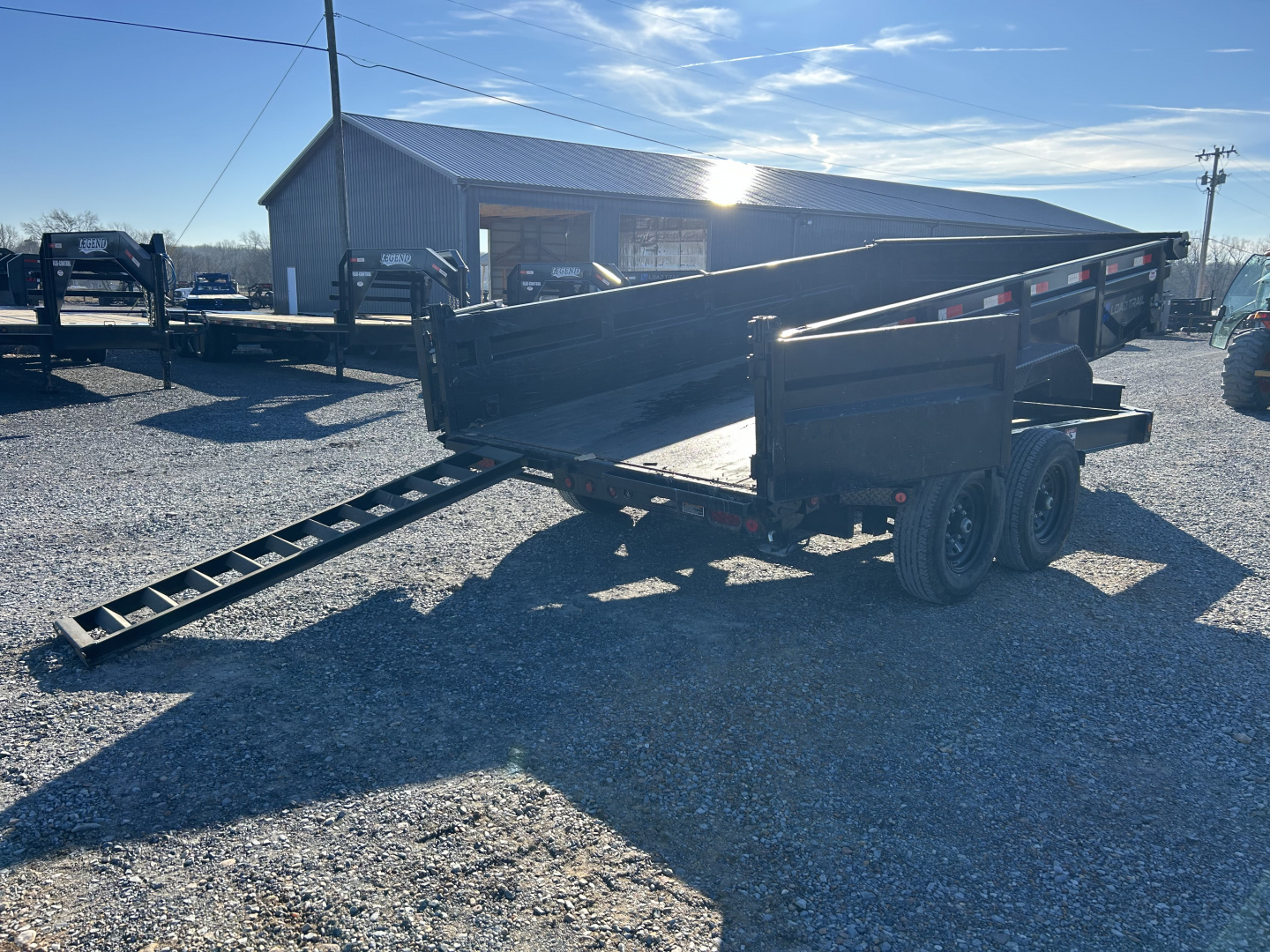 Used 2024 Load Trail 83" x 14' 14k Dump Trailer