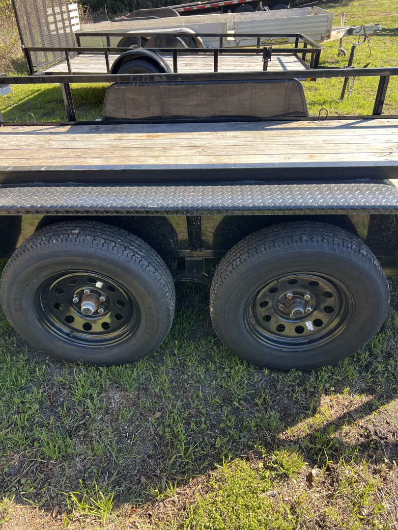 Used 2024 Down 2 Earth Trailers DTE7614UT3.5B Utility Trailer