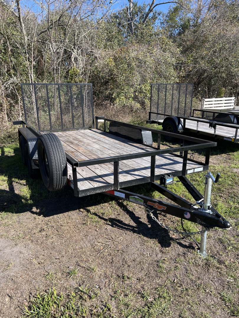 Used 2024 Down 2 Earth Trailers DTE7614UT3.5B Utility Trailer