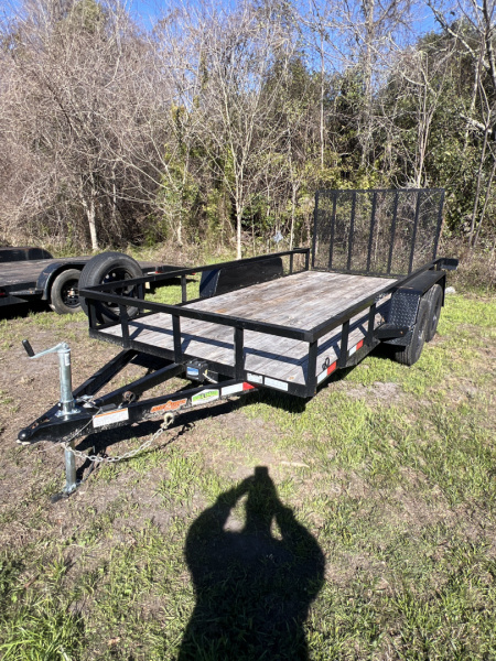 Used 2024 Down 2 Earth Trailers DTE7614UT3.5B Utility Trailer