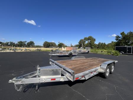 New 2025 Sure-Trac 7X18 ALUM POWER TILT 7K Equipment Trailer