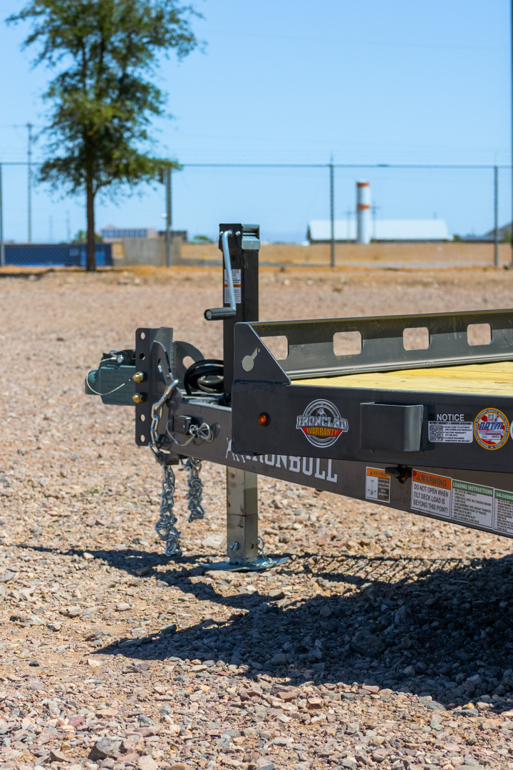 New 2026-Norstar-80-x-12-Iron-Bull-TSB-Single-Axle-Tilt-Gravity-Tilt-Up/Down,-11-Degrees,-Scissor-Lift-Trailer-base-3EUTB1212T1105649