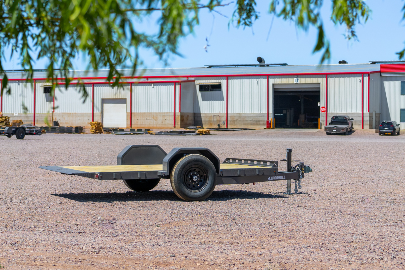 New 2026-Norstar-80-x-12-Iron-Bull-TSB-Single-Axle-Tilt-Gravity-Tilt-Up/Down,-11-Degrees,-Scissor-Lift-Trailer-base-3EUTB1210T1105648