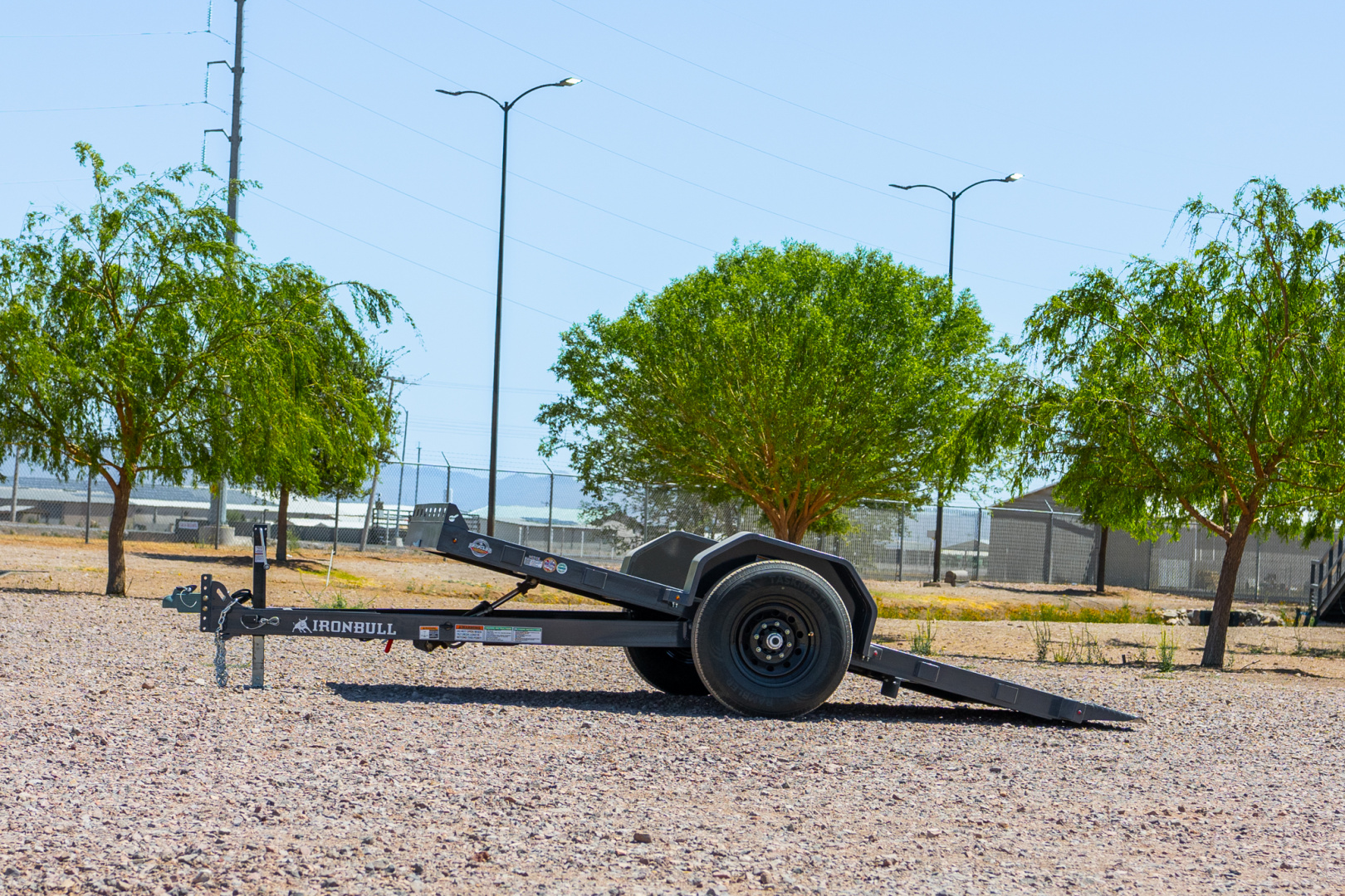 New 2026-Norstar-80-x-12-Iron-Bull-TSB-Single-Axle-Tilt-Gravity-Tilt-Up/Down,-11-Degrees,-Scissor-Lift-Trailer-base-3EUTB1210T1105648