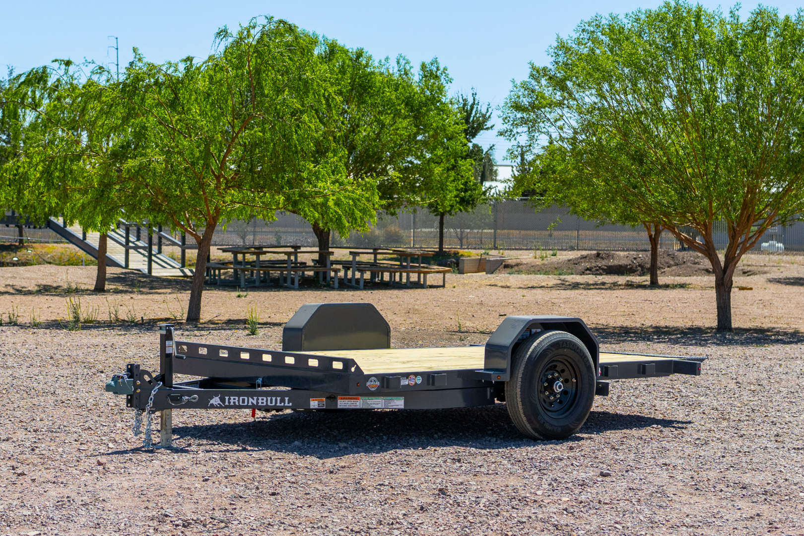 New 2026-Norstar-80-x-12-Iron-Bull-TSB-Single-Axle-Tilt-Gravity-Tilt-Up/Down,-11-Degrees,-Scissor-Lift-Trailer-base-3EUTB1210T1105648