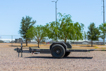 New 2026-Norstar-80-x-12-Iron-Bull-TSB-Single-Axle-Tilt-Gravity-Tilt-Up/Down,-11-Degrees,-Scissor-Lift-Trailer-base-3EUTB1210T1105648