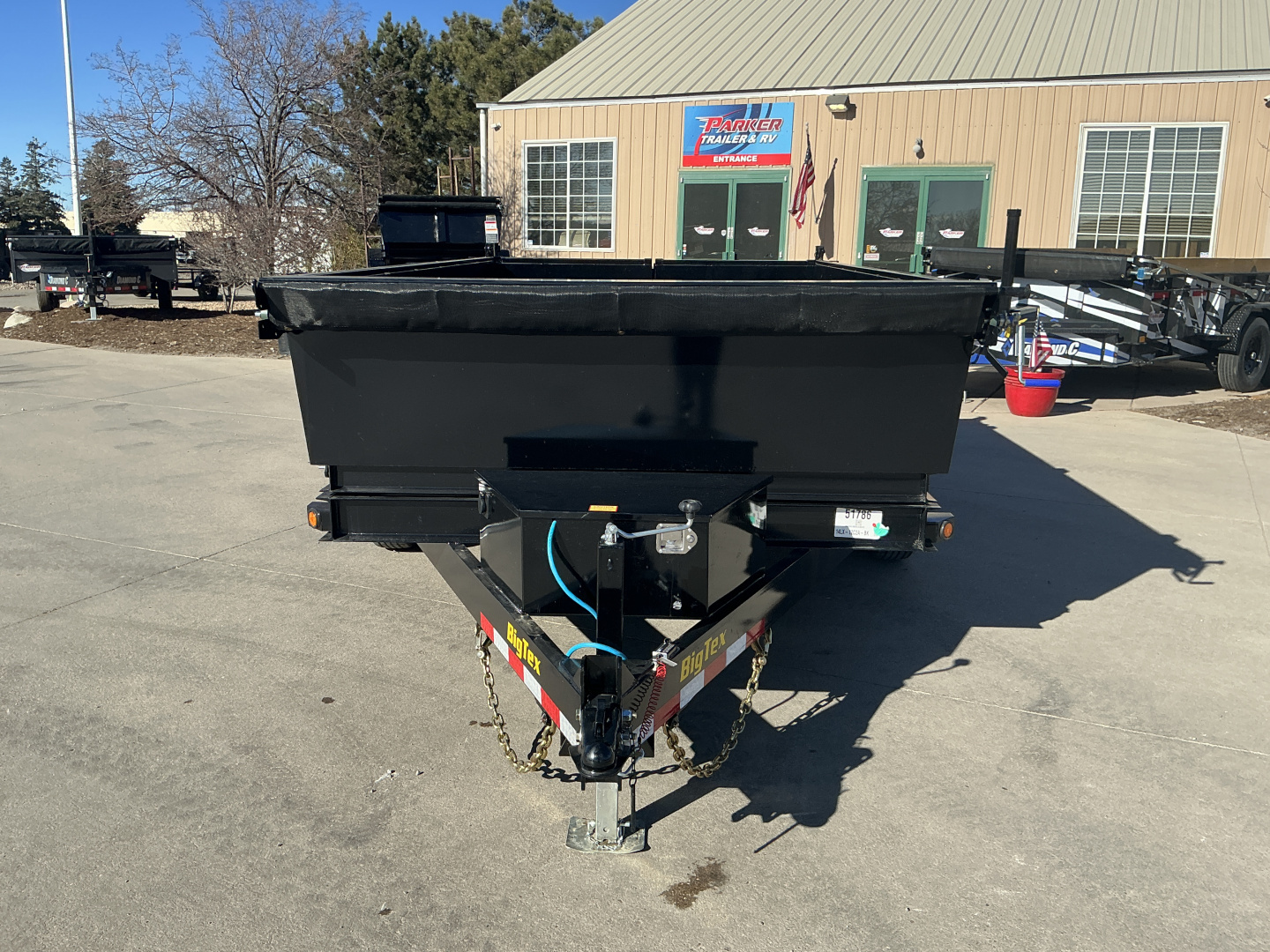 New 2026 Big Tex Trailers 14LX-12C2A-BK Dump Trailer