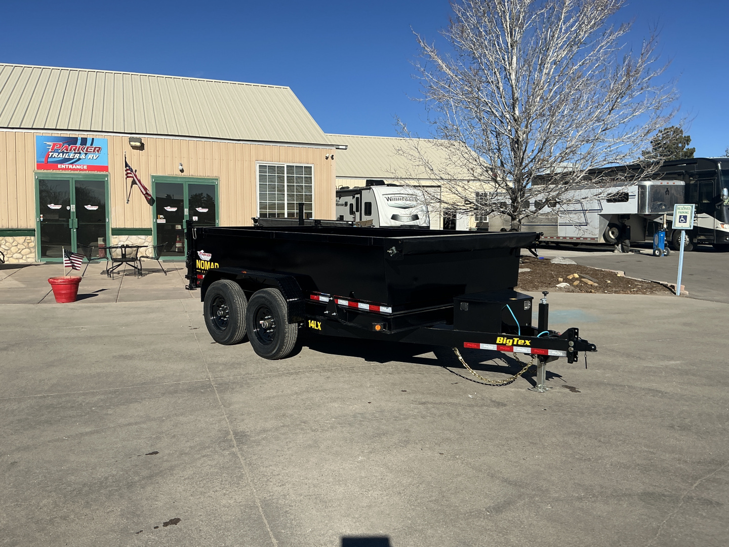 New 2026 Big Tex Trailers 14LX-12C2A-BK Dump Trailer
