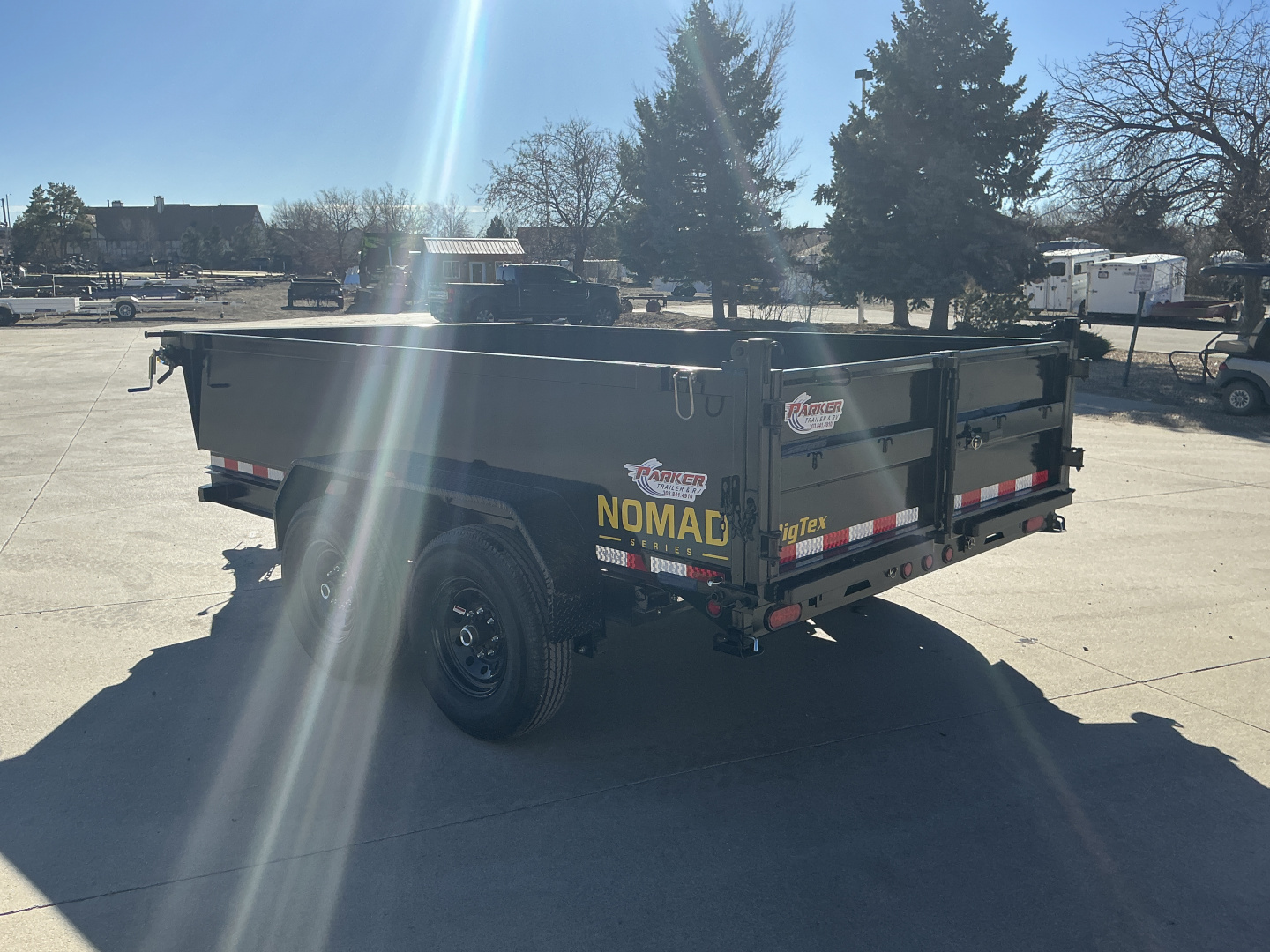 New 2026 Big Tex Trailers 14LX-12C2A-BK Dump Trailer