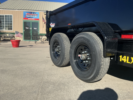 New 2026 Big Tex Trailers 14LX-12C2A-BK Dump Trailer