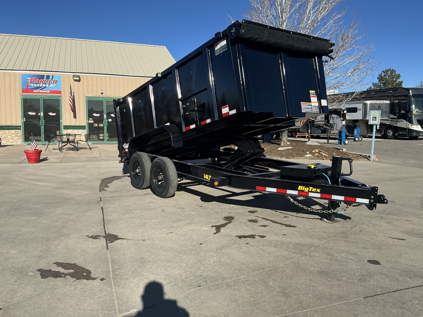 New 2026 Big Tex Trailers 14LP-14BK6-P4 Dump Trailer