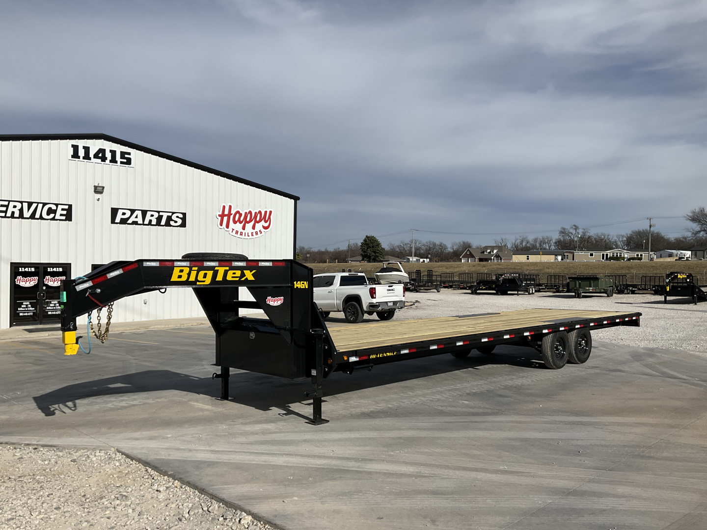 New 2026 Big Tex 102"x30' GN Tandem Axle Flatbed – 14GN