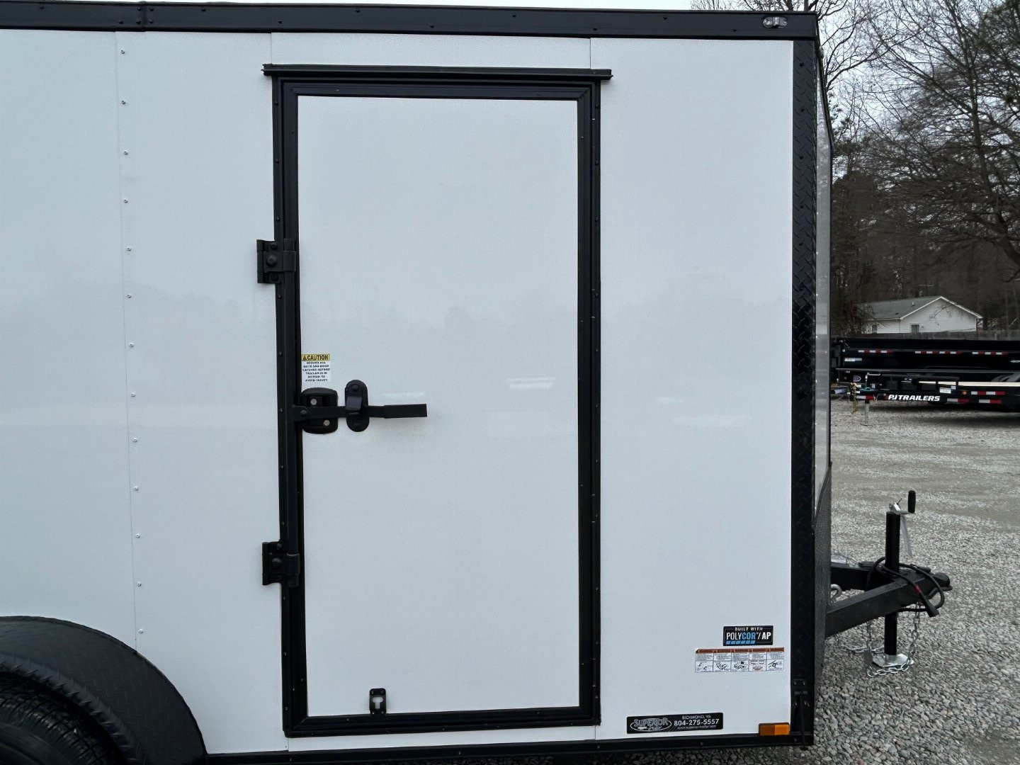 New 2026 Anvil 7X14 7K w/ Black Out Package, & Ramp Door Cargo / Enclosed Trailer