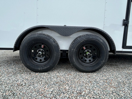 New 2026 Anvil 7X14 7K w/ Black Out Package, & Ramp Door Cargo / Enclosed Trailer