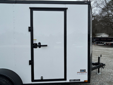 New 2026 Anvil 7X14 7K w/ Black Out Package, & Ramp Door Cargo / Enclosed Trailer