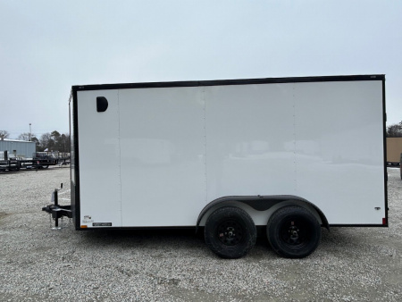 New 2026 Anvil 7X14 7K w/ Black Out Package, & Ramp Door Cargo / Enclosed Trailer